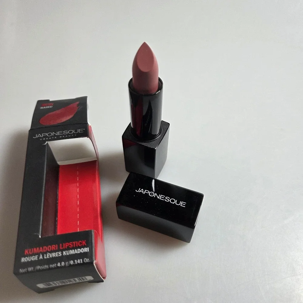 Japonesque Kumadori Lipstick Haiku‎ Deep Rose Berry High Pigment 0.141 Oz NEW